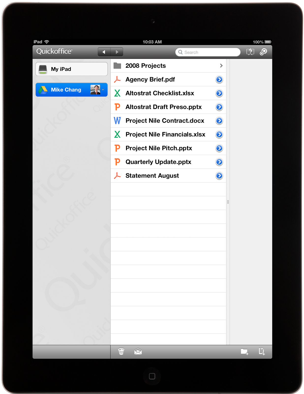 download files to ipad from google drive